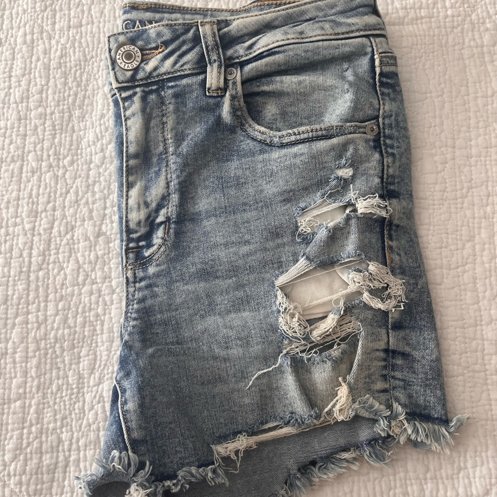 American Eagle Jean MIDI Shorts